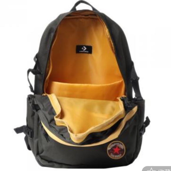 Converse StraightEDGE Backpack GreenYellow Unisex - Picture 7 of 8